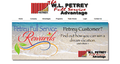 Desktop Screenshot of petrey.com